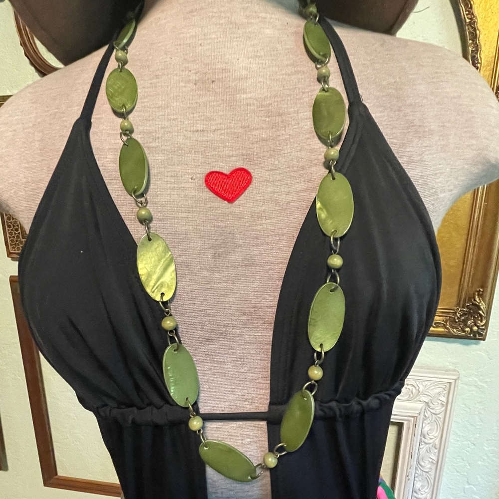 Green Shell Necklace
